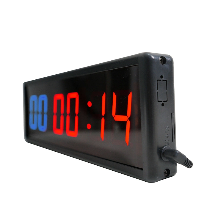 1.5 Inch 6 Digit Best LED Digital Crossfit Interval Training Circuit Gym Tabata Fgb Timer Clock