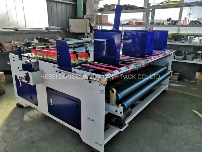 High Quality Corrugated Box Press Folder Gluer Carton Making Machine