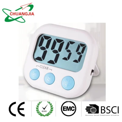 Cucina digitale timer da cucina cronometro magnetico timer conto alla rovescia cronometro allarme forte supporto posteriore a cifre grandi