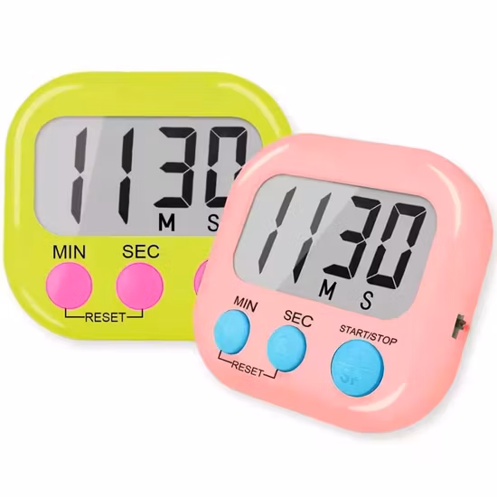 Timer da classe per insegnanti, timer da cucina per bambini, magnetico