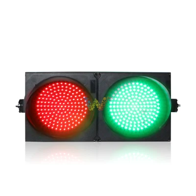 Semaforo a LED, doppio timer digitale per il conto alla rovescia con rosso-verde